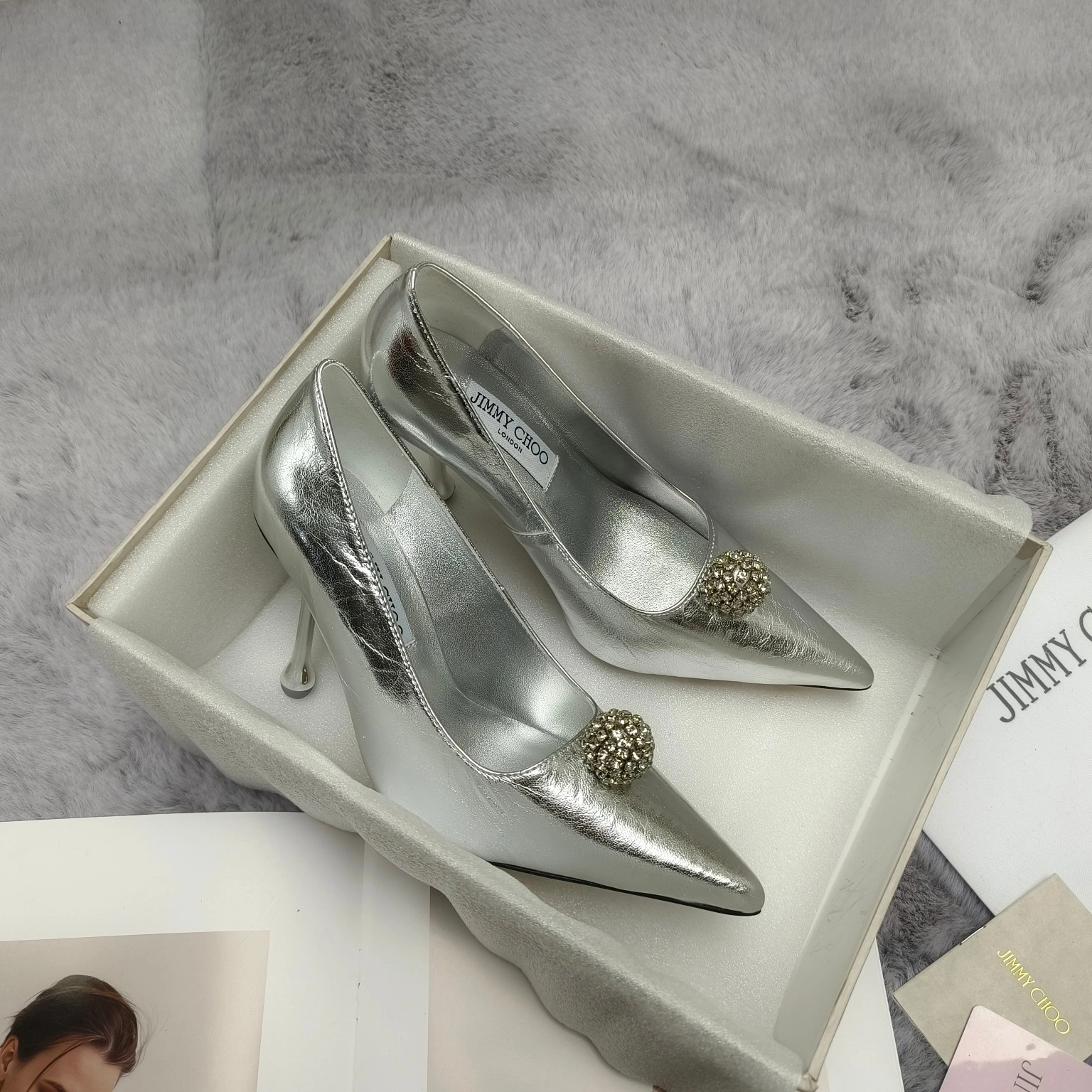 COCO-- Ji77y 3ho5 ORBPUMP95KHW Heel height：9.5CM sheepskin item:E-X313D4060
